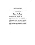 FAULKNER: My Ancestors and their descendants, the Faulkner Family.