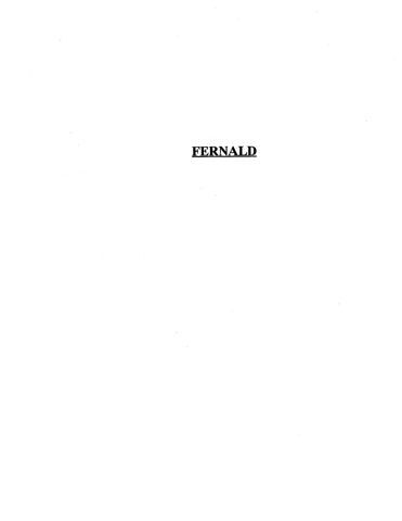 FERNALD: Extracted from OLD KITTERY & HER FAMILIES 1903