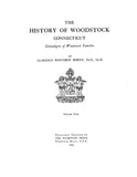 FISHER: The Fisher Family Extracted from The history of Woodstock, Connecticut lV