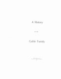 GABLE: History of the Gable family 1902