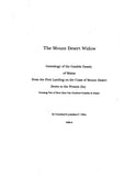 GAMBLE:  The Mount Desert Widow: Genealogy of the Gamble family of Maine 1896