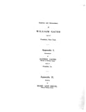 GATES: Ancestry and Descendants of William Gates of Frankfort NY; Appendix I, descendants of Alfred Gates of Franklin LA; Appendix II, ancestry of Mary Ann Deuel
