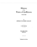 GEORGE: Extracted from HISTORY OF THE TOWN OF GOFFSTOWN, NH 1733-1920. 1923