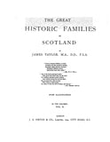 Gordon : The Gordons of Methlic and Haddo extracted from GREAT HISTORIC FAMILIES OF SCOTLAND