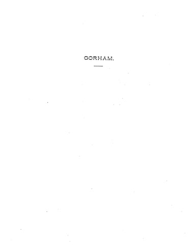 GORHAM: extracted from Genealogical notes of Barnstable Families 1888