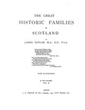 Graham : Extracted from the book GREAT HISTORIC FAMILIES OF SCOTLAND