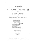 HAMILTON-DOUGLAS: The Hamilton-Douglases Extracted from GREAT HISTORIC FAMILIES OF SCOTLAND Vol 1
