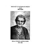 HARTER JOURNAL:  The Family of Johannes George and Eva Harter. 1982