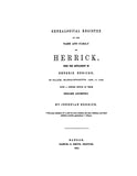 HERRICK: A Genealogical Register of the Name and Family of Herrick, from the Settlement of Henerie Hericke in Salem, MA, 1629-1846. 1846