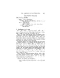 HILL: Extracted from FAIRFIELD, CT: HISTORY & GENEALOGY OF THE FAMILIES OF OLD FAIRFIELD Vol l 1930
