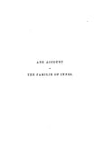 INNES: Ane account of the family of Innes, compiled by Duncan Forbes of Culloden (1698), with an appendix of Charters & Notes 1864