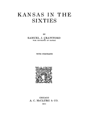 CIVIL WAR, KS: Kansas in the Sixties