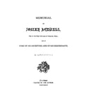 KENDALL: Memorial of Josiah Kendall, one of the first settlers of Sterling, Massachusetts and some of his ancestors and of his descendants.