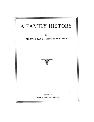 KINSEY: A family history