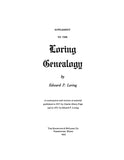 LORING Genealogy 1917