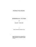 MAGRUDER Extracted from Zimmerman, Waters and Allied Families (Softcover)