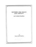 MATTHEWS - PAGE - WILSON - DEAN - BARTLETT and related families 1993