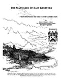 MAYNARD: The Maynards of East Kentucky, from Pioneers to the Tenth Generation 1979