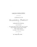 MONCURE: Extracted from  Virginia Genealogies : A genealogy of the Glassell Family of Scotland and Virginia... 1891