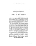 MONTGOMERY: Genealogical History of the Family of Montgomery, incl. the pedigree chart 1863