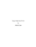 Trying to Make Sense of it All (Softcover)