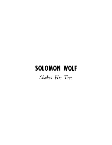 WOLF: Solomon Wolf Shakes his Tree: A Wolf, Wolfe, Wolff Family Genealogy (Softcover)