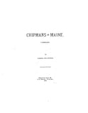 Chipman Family in Maine, A Genealogy.