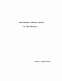COMPTON: The Compton Family in America the First 200 Years 2014