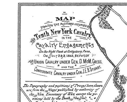 MAP: 10th New York Cavalry