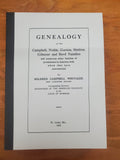 CAMPBELL: Genealogy of the Campbell, Noble, Gorton, Shelton, Gilmour and Byrd Families 1927