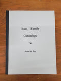 RUSS Family Genealogy IV.
