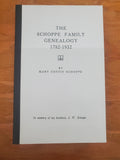 SCHOPPE Family Genealogy, 1782-1932