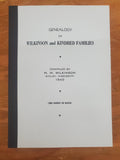 WILKINSON: Genealogy of Wilkinson & kindred families. (southern branch)