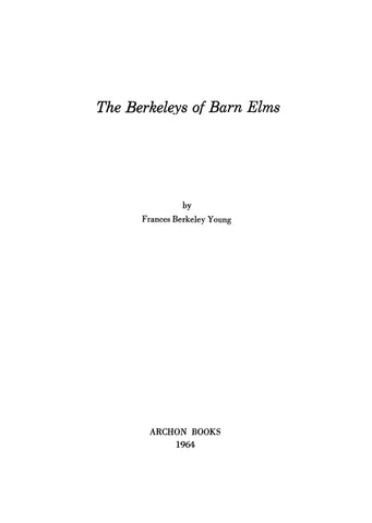 The Berkeleys of Barn Elms
