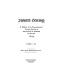 BOSWORTH:  History of the descendants of Edward Bosworth, who arrived in America in 1634, with appendix containing other lines of Amer. Bosworths