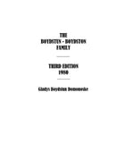 BOYDSTUN - BOYDSTON Family