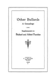 BULLARD: Other Bullards, a Genealogy Supplementary to "Bullard & Allied Families,". 1928