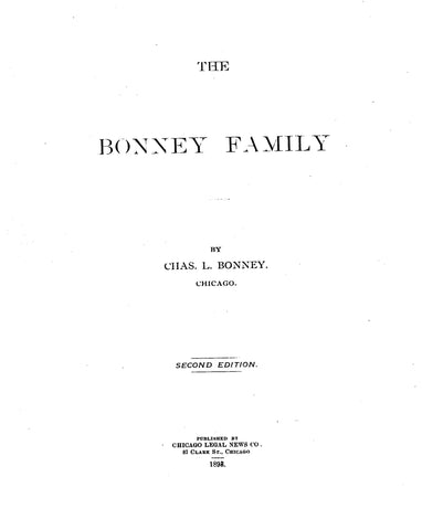 Bonney Family