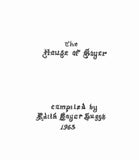 BOYER: The House of Boyer