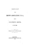 BROWN:  Report to the Brown Association, USA