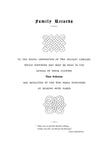 BRUCE: Family Record of the Bruces and the Cumyns, with an Historical Introduction and Appendix. 1870