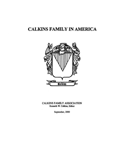 Calkins Family in America 2000