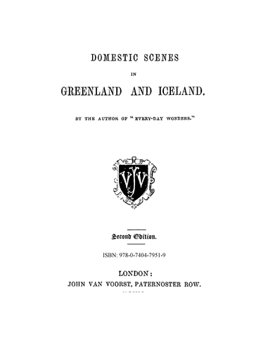 ICE: Domestic Scenes in Greenland and Iceland (Softcover)