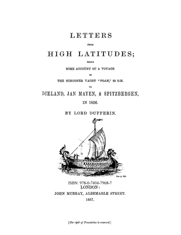ICE: Letters from High Latitudes
