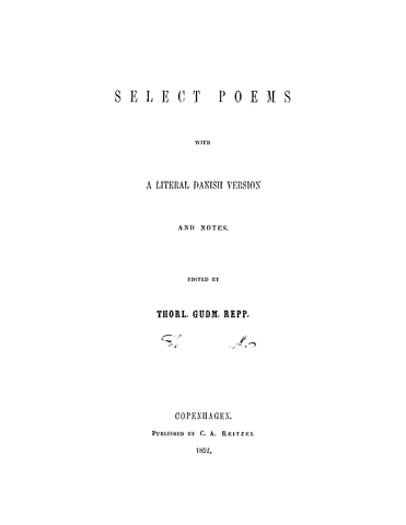 ICE: Select Poems with a Literal Danish Version and Notes (Softcover)