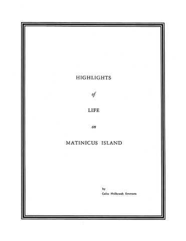 MATINICUS ISLAND, ME: Highlights of Life on Matinicus Island (Softcover)