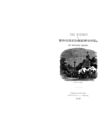 NORRIDGEWOCK, ME: History of Norridgewock 1849