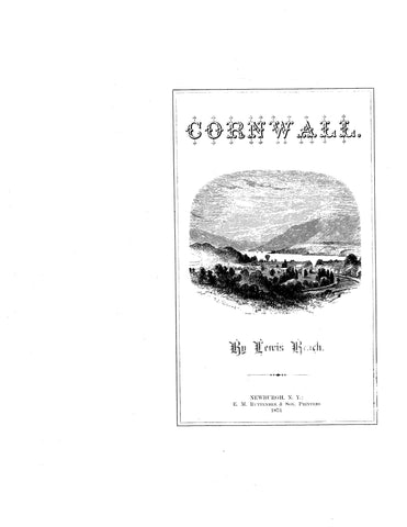 CORNWALL, NY: Cornwall 1873