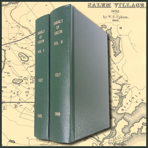 SALEM, MA: ANNALS OF SALEM.