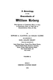 KELSEY: Genealogy of the Descendants of William Kelsey, Who Settled at Cambridge MA in 1632; etc, VOL II